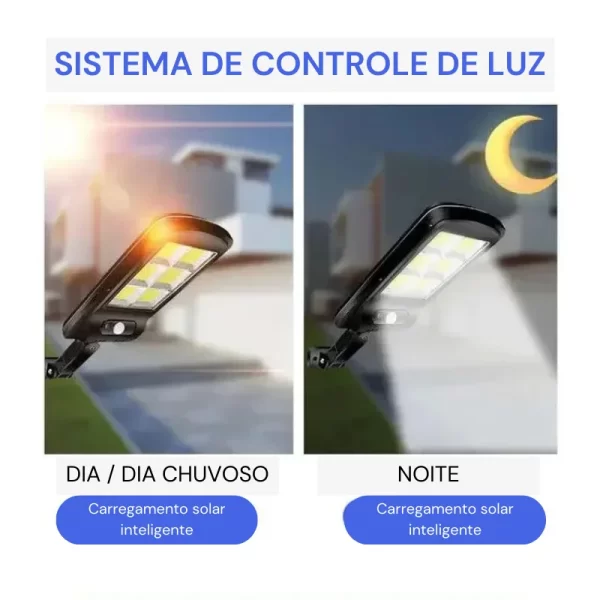 Lampada Solar Recarregavel com Sensor - Image 3