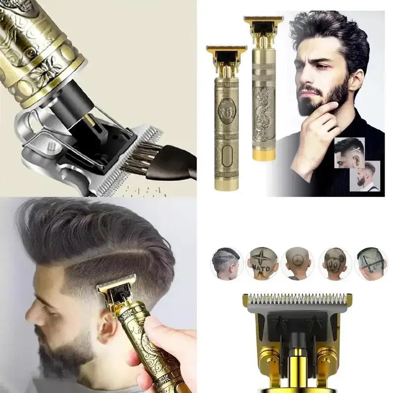 Máquina Recarregável de Corte para Barba e Cabelo Profissioal - Imagem 4