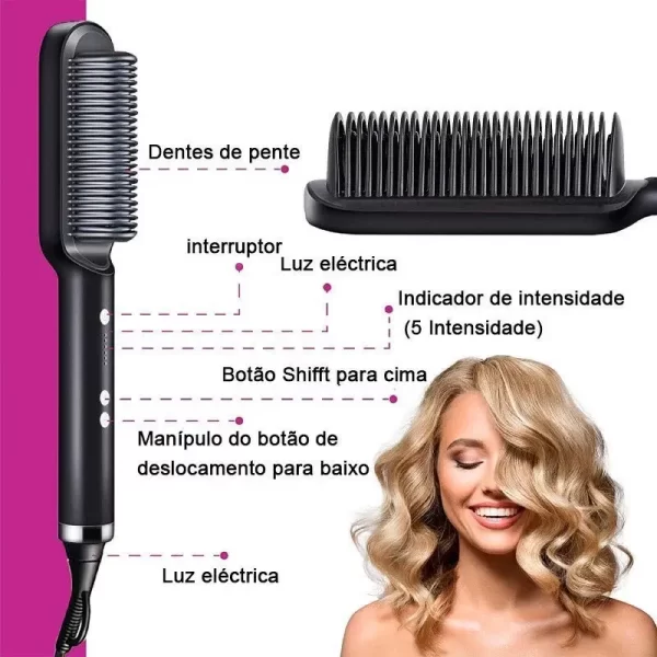 Anion Hair Pro - Pente Modelador 3 em 1 - Image 5