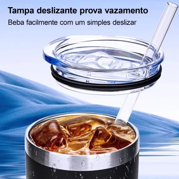 Garrafa Térmica 600ml em Aço Inox Antivazamento para Café/Chá/Bebidas - Image 4