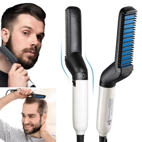 Pente Escova Multifuncional para Homens - Image 8