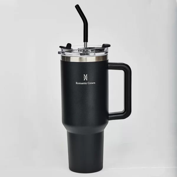 Romantic Crown – Garrafa Térmica 1,2L com Alça, Tampa, Canudo de Inox e Escova - Image 9