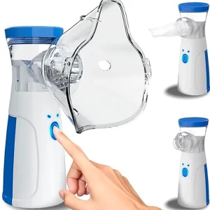 Nebulizador Portátil Sem Fio - Tratamento Respiratório Silencioso