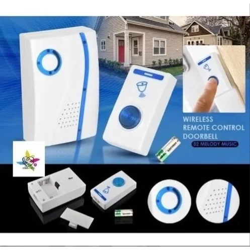 Campainha Residencial Sem Fio Wireless 50 Á 100 Metros - Imagem 3