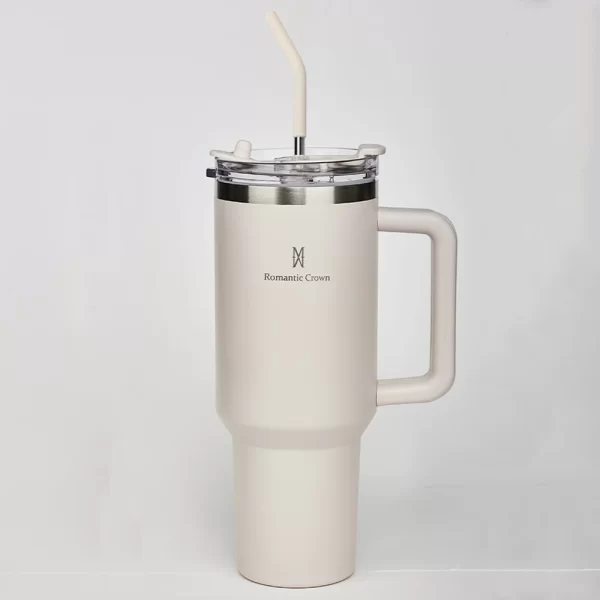 Romantic Crown – Garrafa Térmica 1,2L com Alça, Tampa, Canudo de Inox e Escova - Image 7