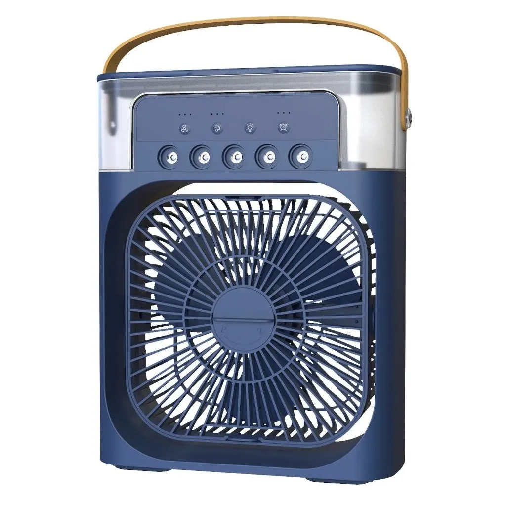 Ventilador Portátil + Umidificador com LED - Imagem 8