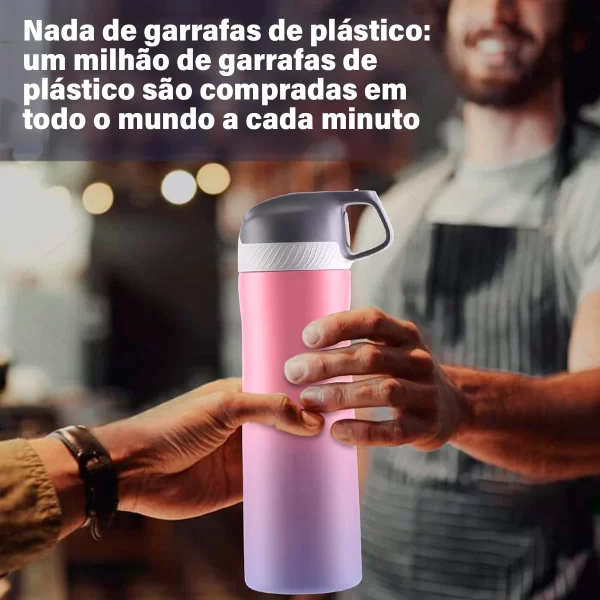 Garrafa Térmica Aço Inox  a Vácuo 550ml - Image 12