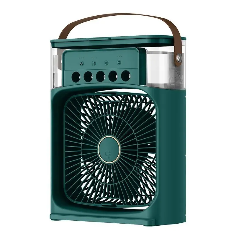 Ventilador Portátil + Umidificador com LED - Imagem 9