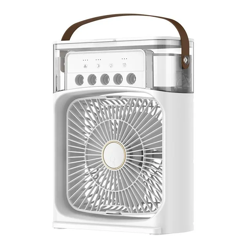 Ventilador Portátil + Umidificador com LED - Imagem 7