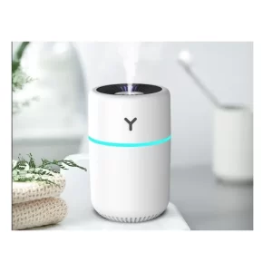 Mini Umidificador Portátil com Purificador de Ar e LED