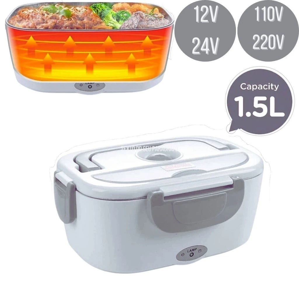 Marmita Elétrica Térmica Bivolt Startools com Colher - Imagem 6